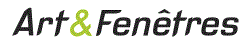 Logo Art et Fenêtre, menuiseries Alu et PVC